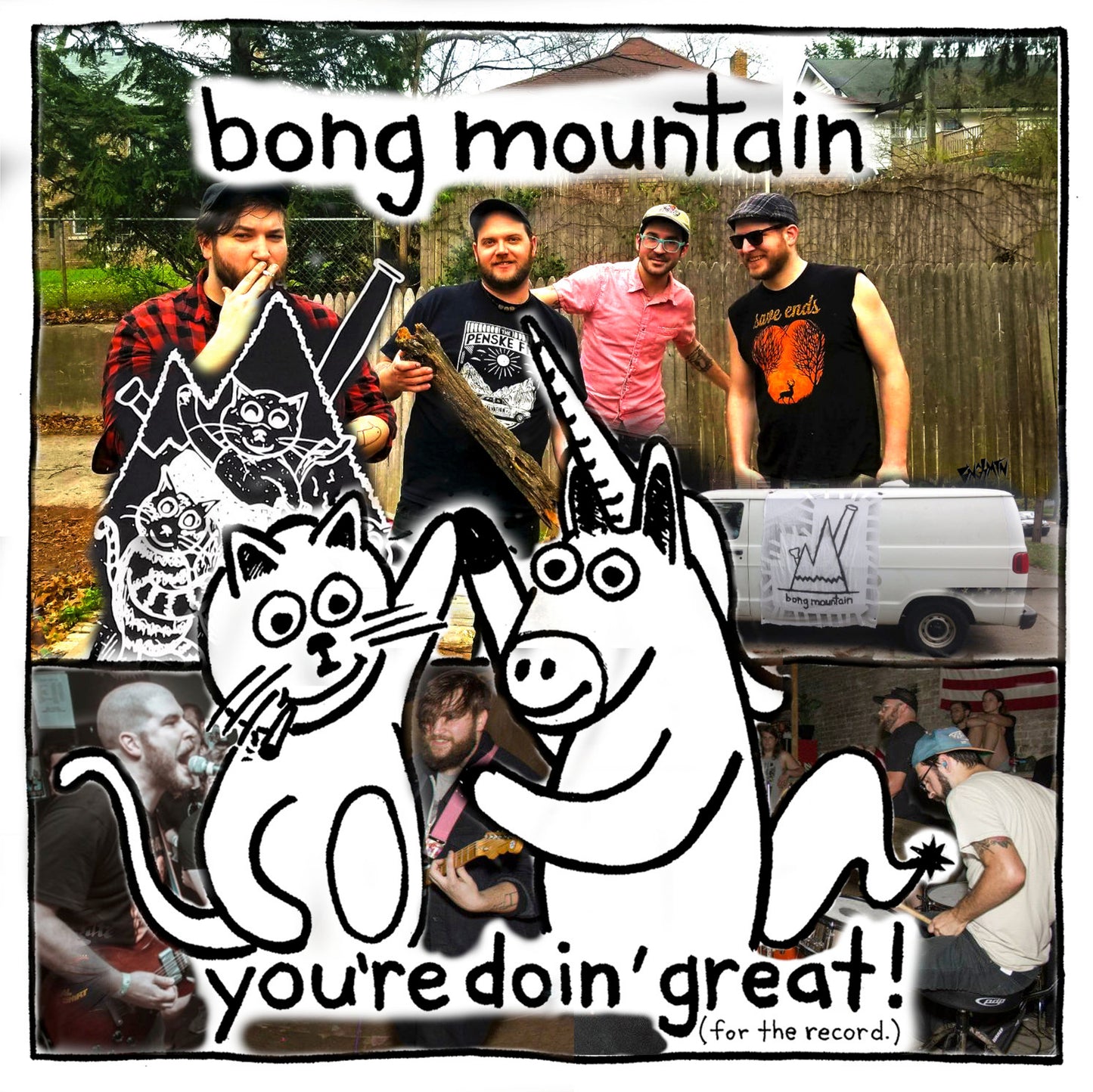 Music: Bong Mountain "You're Doin Great" 12" Vinyl (Random)