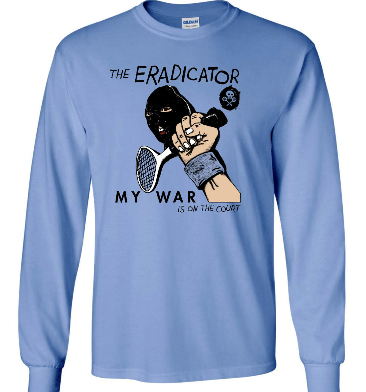 Long Sleeve T-Shirt: "My War" Blue