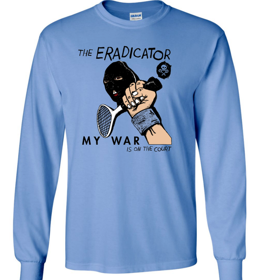 Long Sleeve T-Shirt: "My War" Blue