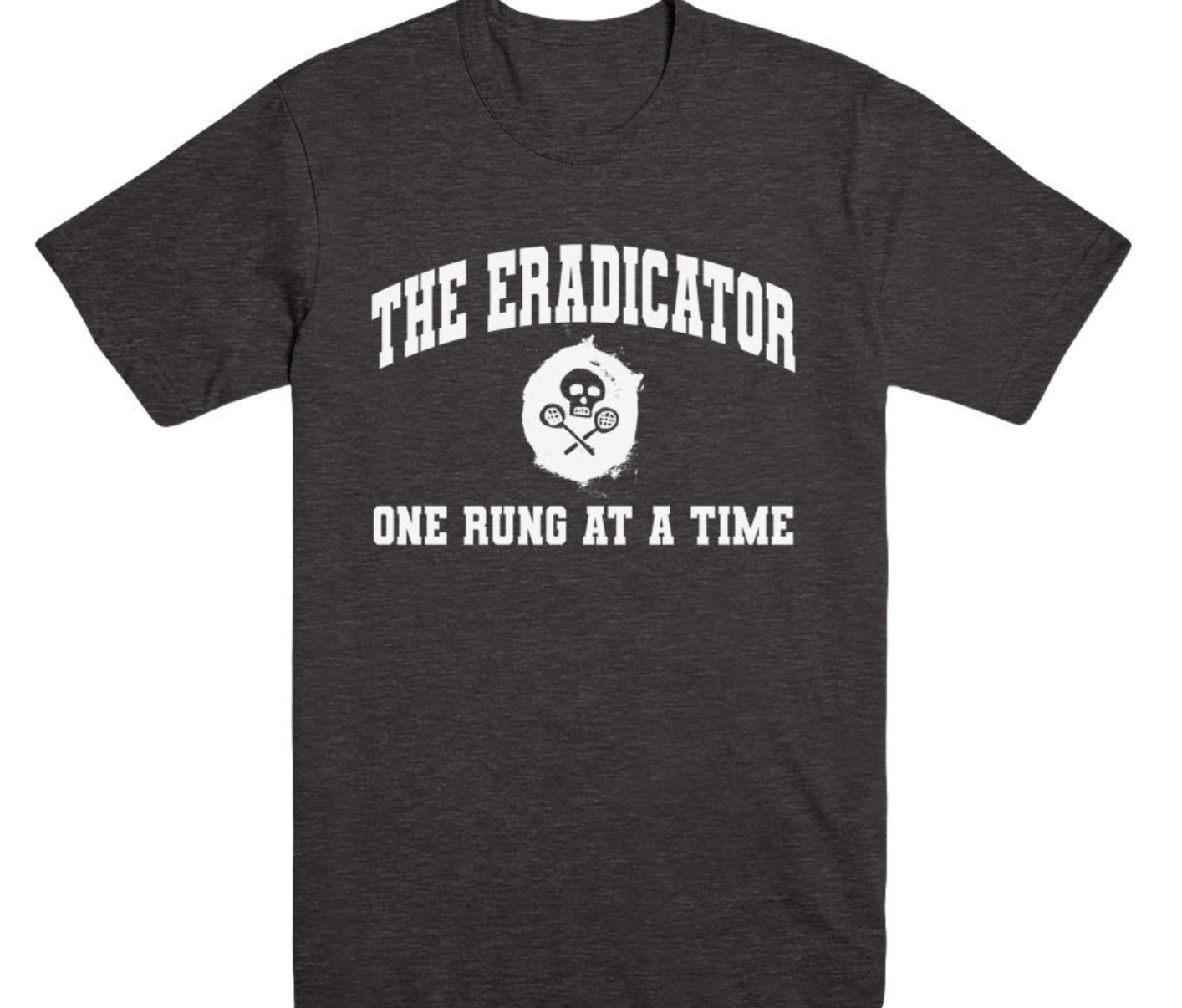 Short Sleeve T-Shirt: "Varsity" Dark Grey