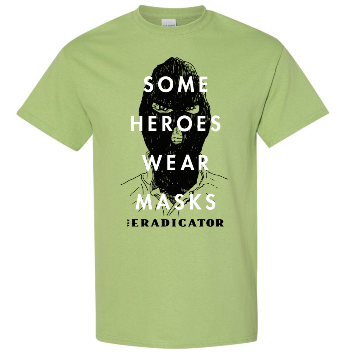 Short Sleeve T-Shirt: "Some Heroes" Kiwi