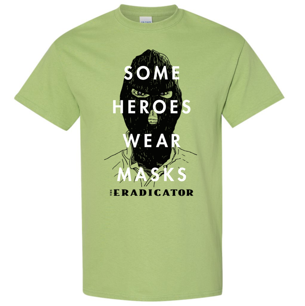 Short Sleeve T-Shirt: "Some Heroes" Kiwi (S ONLY)