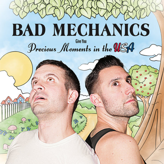 Music: Bad Mechanics "Precious Moments in the USA" 12" Vinyl (Black/Splatter/Pink)